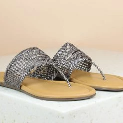 Inc.5 SALE WOVEN FLAT THONG