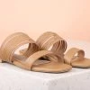 Inc.5 FLAT MULES-BEIGE