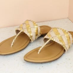 Inc.5 WOVEN FLAT THONG WOMEN