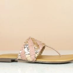 Inc.5 WOVEN FLAT THONG