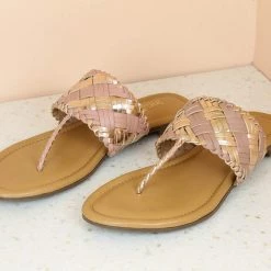 Inc.5 WOVEN FLAT THONG