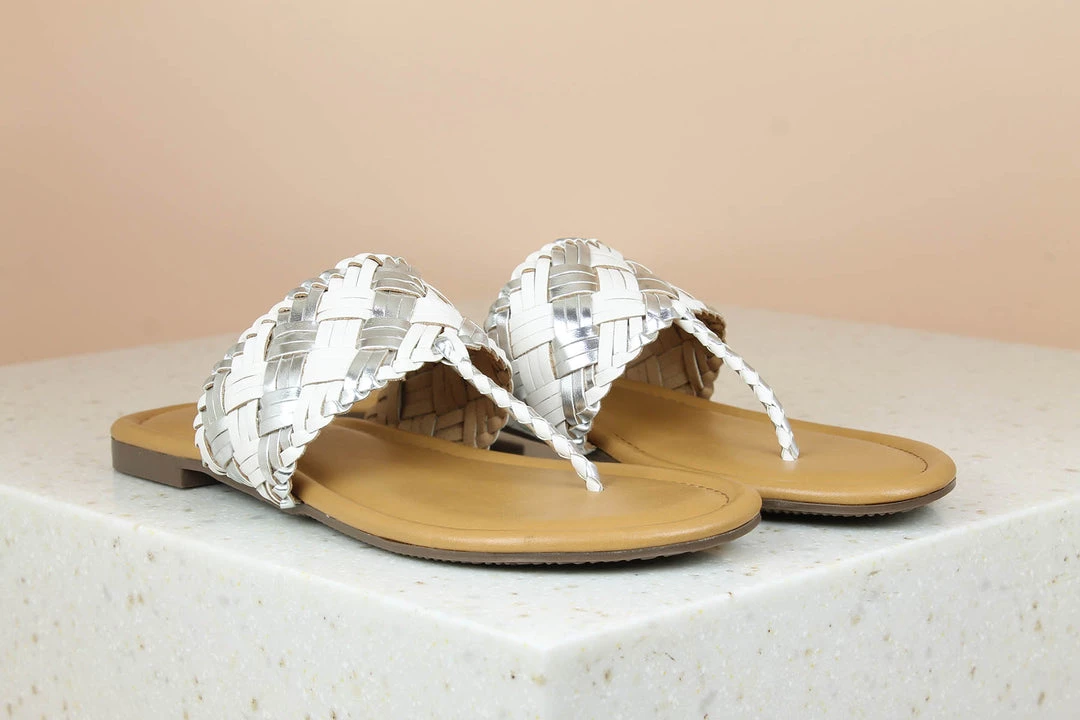 Inc.5 WOMEN WOVEN FLAT THONG 3 Inc.5 WOMEN WOVEN FLAT THONG