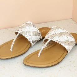 Inc.5 WOMEN WOVEN FLAT THONG