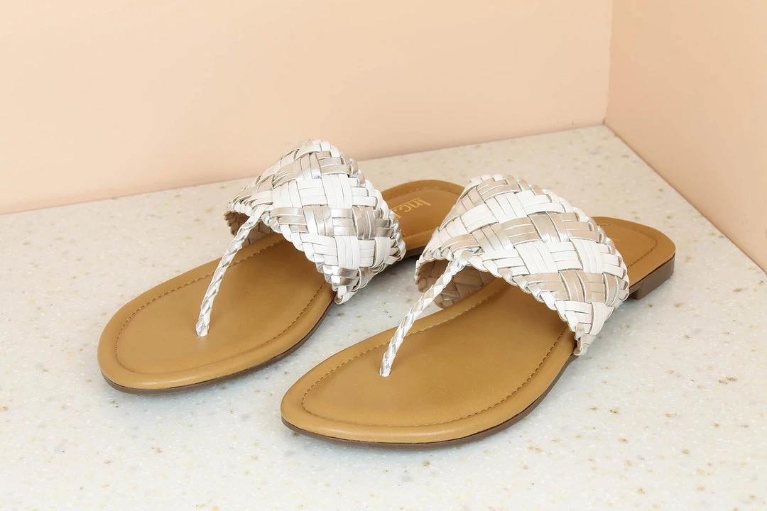 Inc.5 WOMEN WOVEN FLAT THONG 4 Inc.5 WOMEN WOVEN FLAT THONG