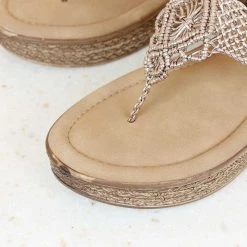 Inc.5 SALE WOVEN PLATFORM THONG