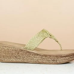 Inc.5 WOVEN PLATFORM THONG SALE