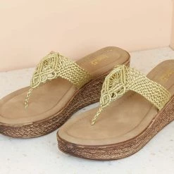 Inc.5 WOVEN PLATFORM THONG SALE