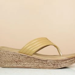 Inc.5 STITCHED PLATFORM THONG SALE