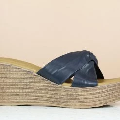 Inc.5 SALE TWISTED PLATFORM MULES