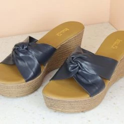 Inc.5 SALE TWISTED PLATFORM MULES