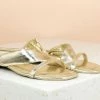 Inc.5 METALLIC FLAT SANDAL