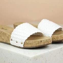 Inc.5 PLATFORM WOVEN MULES