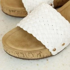 Inc.5 PLATFORM WOVEN MULES