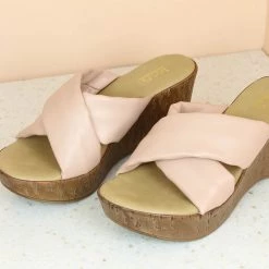 Inc.5 SALE CROSS STRAP PLATFORM MULES 9 Inc.5 SALE CROSS STRAP PLATFORM MULES