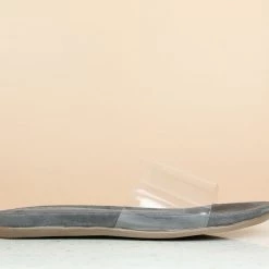 Inc.5 Inc5 TRANSPARENT FLAT MULE