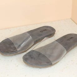 Inc.5 Inc5 TRANSPARENT FLAT MULE