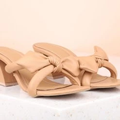 Inc.5 BLOCK HEEL BOW MULES SALE