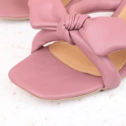 Inc.5 SALE BLOCK HEEL BOW MULES