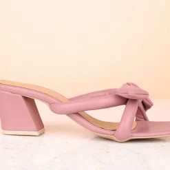 Inc.5 SALE BLOCK HEEL BOW MULES