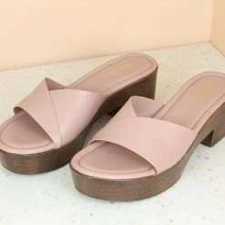 Inc.5 BLOCK HEEL MULES