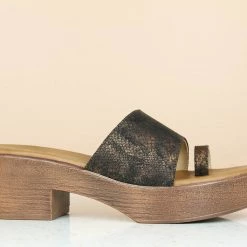 Inc.5 BLOCK HEEL TOE POST