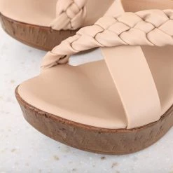 Inc.5 PLATFORM MULES-BEIGE SALE