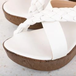 Inc.5 SALE PLATFORM MULES-WHITE