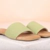 Inc.5 FLAT MULES-GREEN SALE