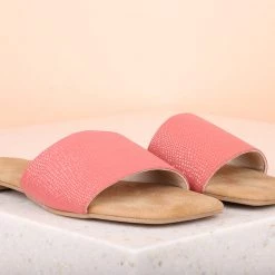 Inc.5 FLAT MULES-PINK
