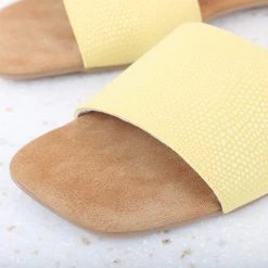 Inc.5 SALE FLAT MULES-YELLOW