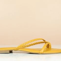 Inc.5 WOVEN STRAPY FLAT SALE