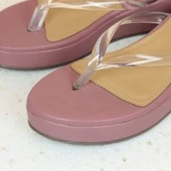 Inc.5 SALE TRANSPARENT PLATFORM THONG