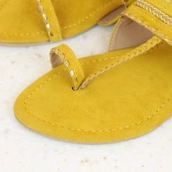 Inc.5 FLAT SUEDE KOLHAPURI SALE