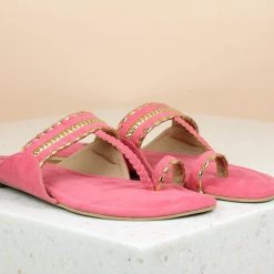 Inc.5 SALE FLAT SUEDE KOLHAPURI