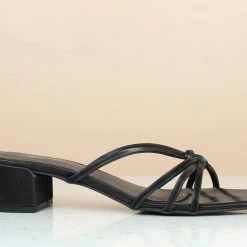 Inc.5 BLOCK HEEL STRAPY MULES