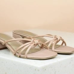 Inc.5 BLOCK HEEL STRAPY MULES SALE