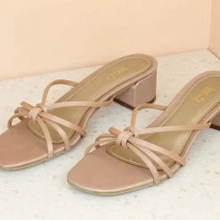 Inc.5 BLOCK HEEL STRAPY MULES SALE 9 Inc.5 BLOCK HEEL STRAPY MULES SALE