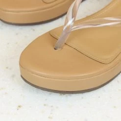 Inc.5 TRANSPARENT PLATFORM THONG