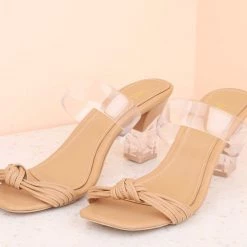 Inc.5 SALE GLASS HEEL TRANSPARENT