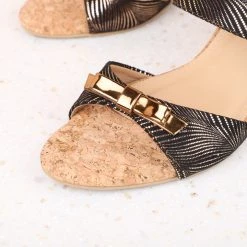 Inc.5 BLOCK HEEL DOUBLE STRAP