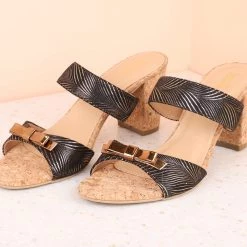 Inc.5 BLOCK HEEL DOUBLE STRAP