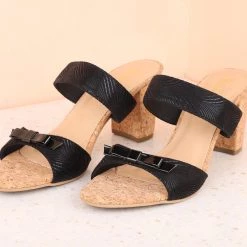 Inc.5 SALE BLOCK HEEL DOUBLE STRAP
