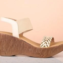 Inc.5 SALE PLATFORM SANDAL-BEIGE