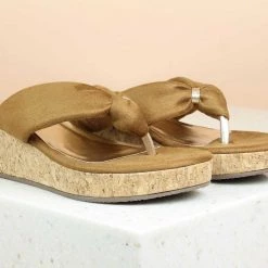 Inc.5 Cork Covered Suede Thong