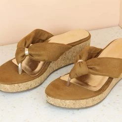 Inc.5 Cork Covered Suede Thong