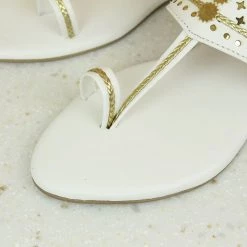 Inc.5 CUTWORK FLAT KOLHAPURI