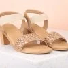 SALE Inc.5 Block Heel Fashion Sandal For Womens