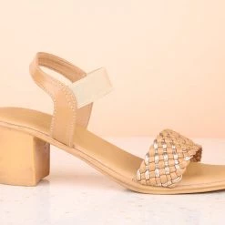 SALE Inc.5 Block Heel Fashion Sandal For Womens