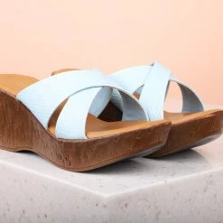 Inc.5 PLATFORM CROSS STARP MULES SALE