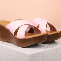 Inc.5 SALE PLATFORM CROSS STARP MULES